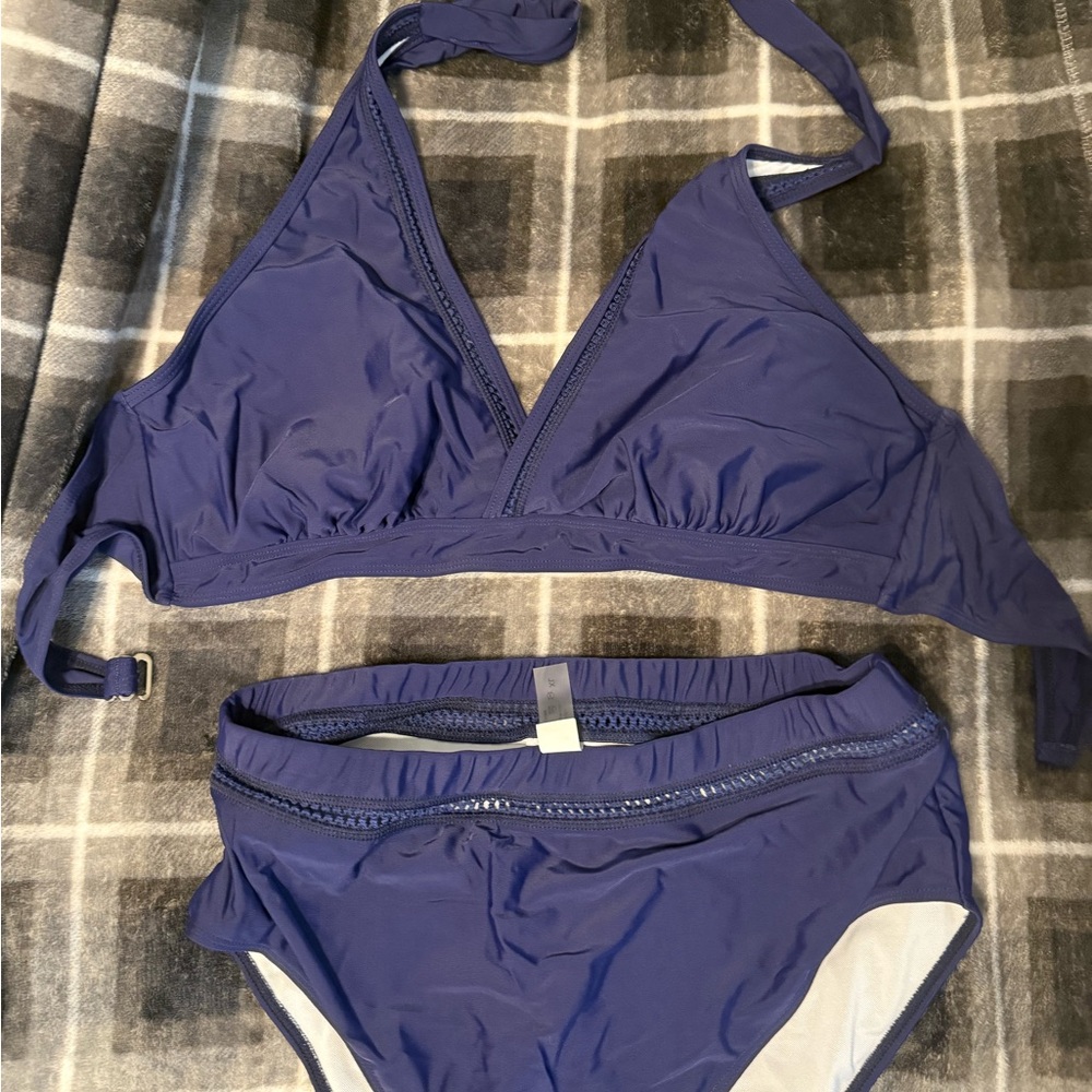Women's Blue Bikini Set